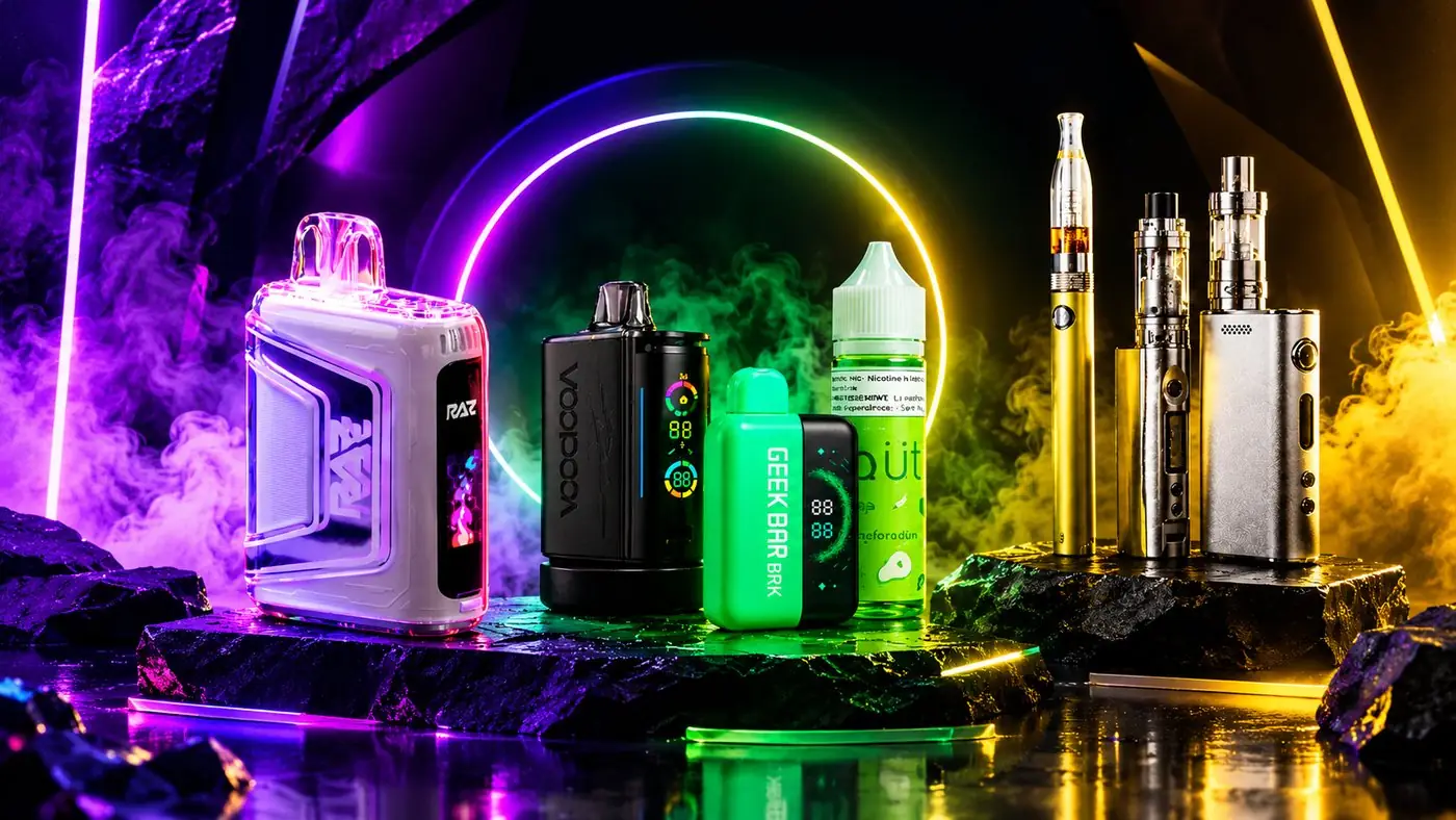 Vape and smoke counter products